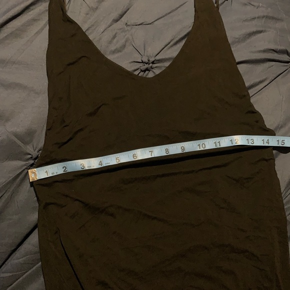 Fashion Nova Black Slip Midi Dress for Cocktail Nights - Picture 6 of 7